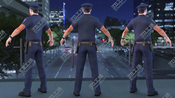 images/goods_img/20210312/Police Officer Ultra PBR 2020 Rigged V1 3D/5.jpg